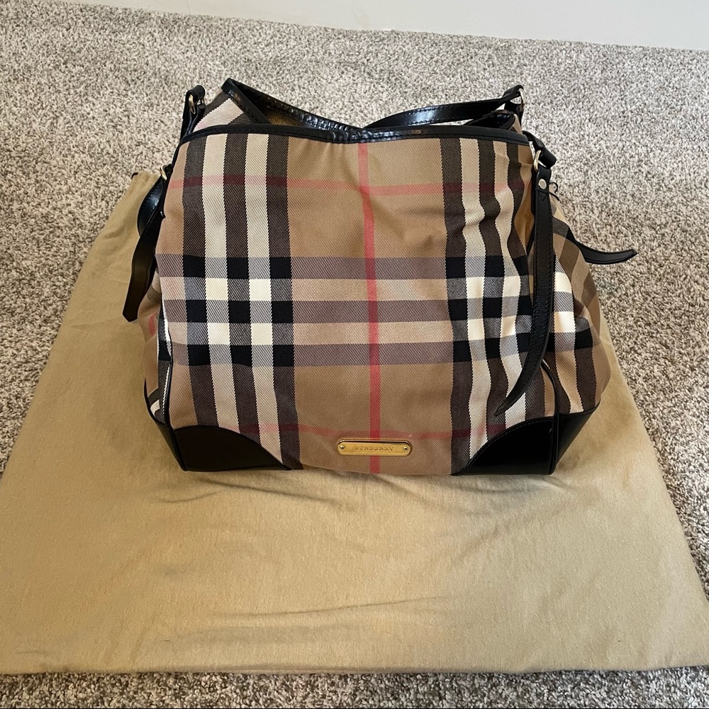 Burberry Bridle House Check Medium Canterbury Tote ❤️